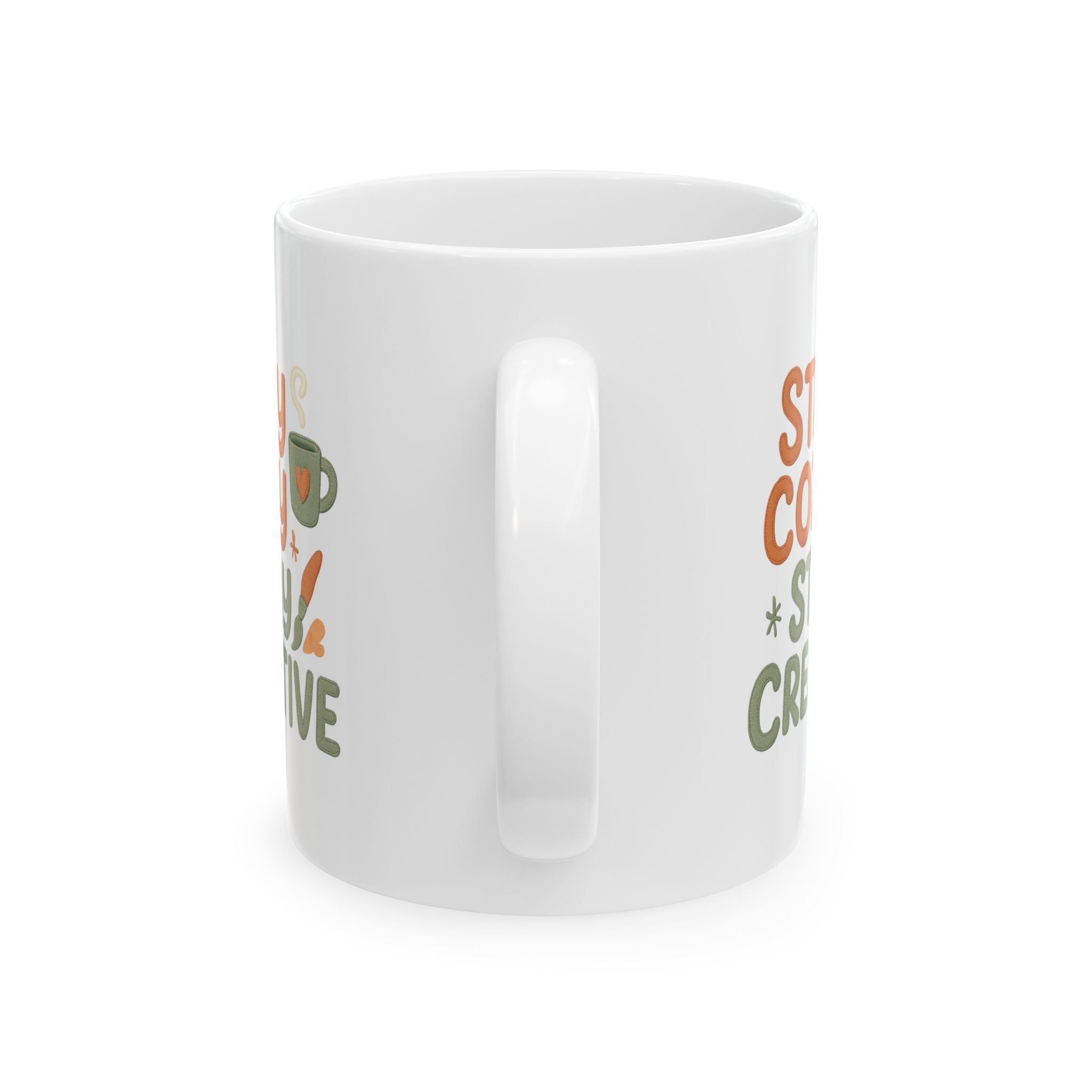 Cozy Coffee & Cactus Ceramic Mug — "So Cozy, So Cactus" 11oz/15oz