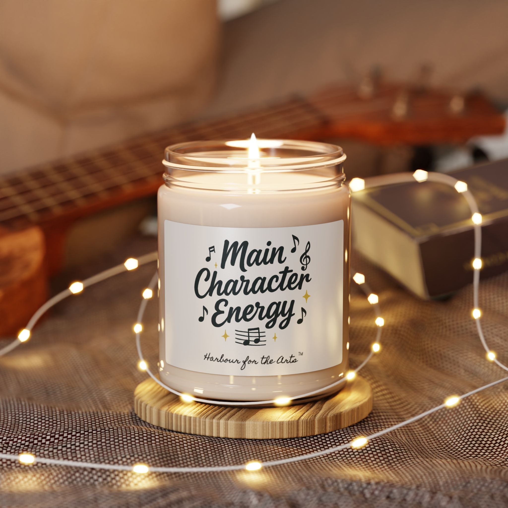 Main Character Energy Soy Candle — 9oz Scented Jar, Gift for Dreamers & Creatives