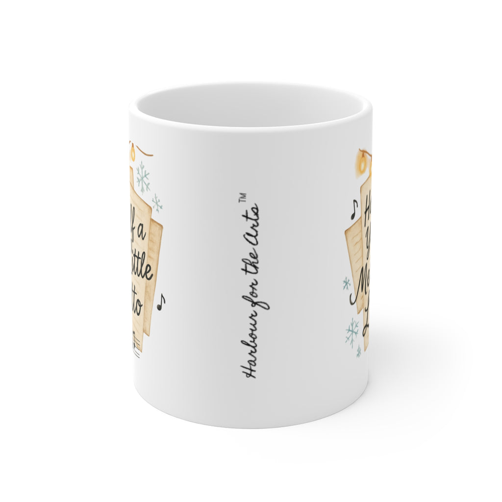 Mug — "Have Yourself a Merry Little Libretto" Holiday Music Coffee Mug