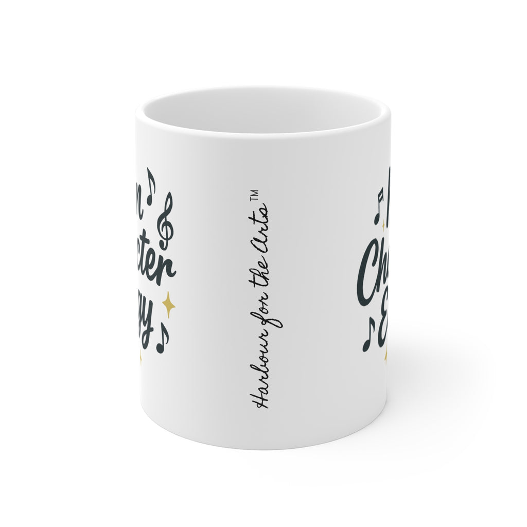 Main Character Energy Mug — Musical Coffee Tea Cup (11oz)