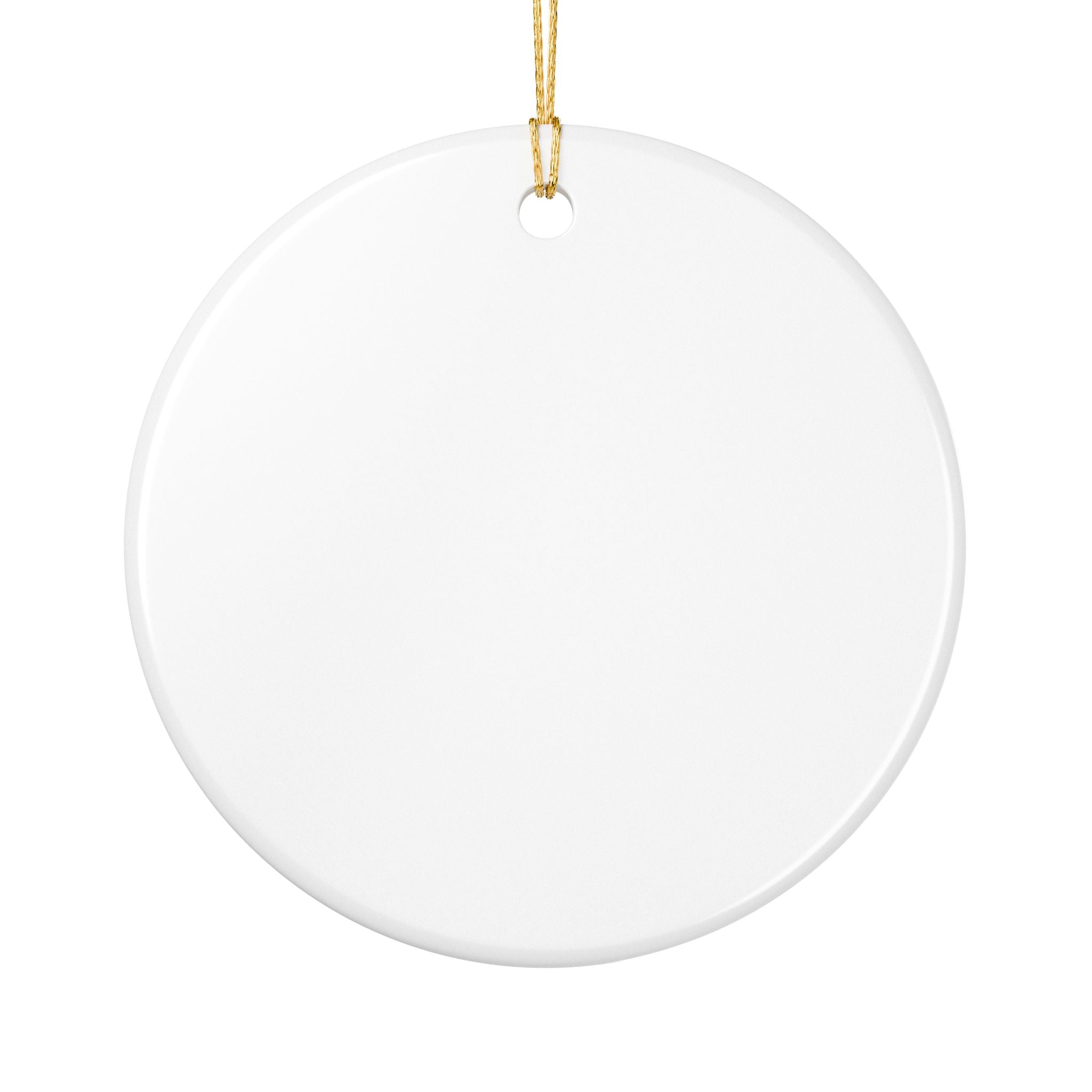 Have Yourself a Merry Little Libretto Ceramic Ornament — Musical Christmas Decoration