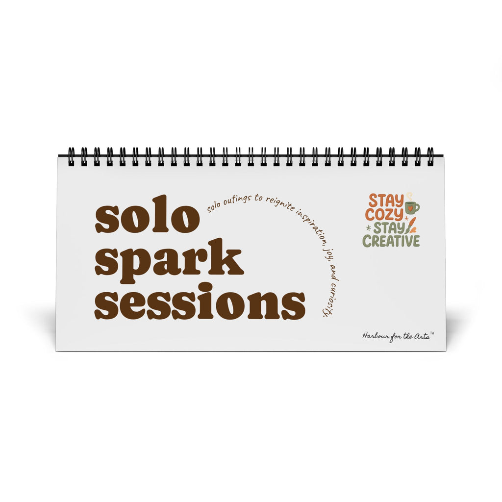 2026 Desktop Calendar — Solo Spark Sessions: Monthly Creative Prompts & Events