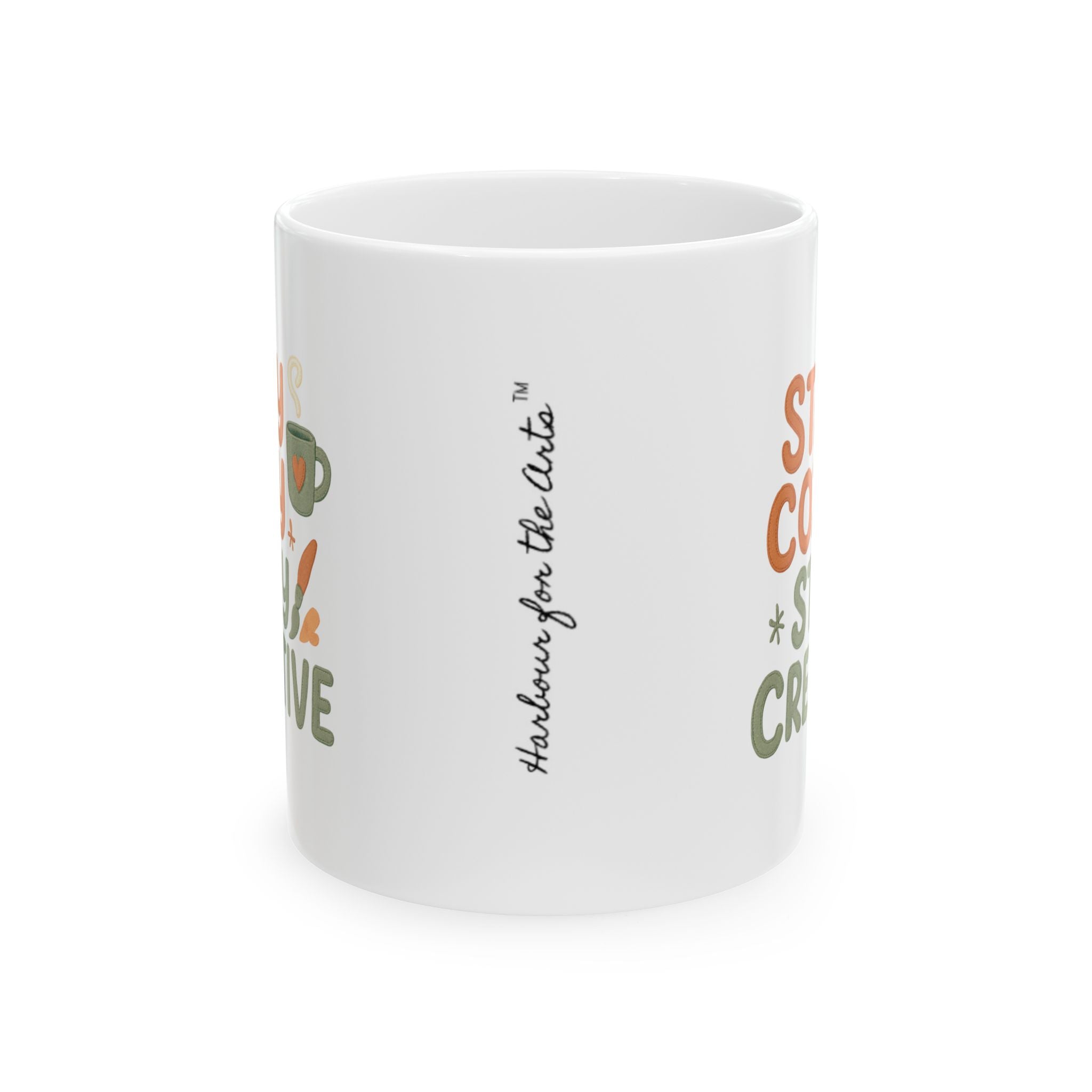Cozy Coffee & Cactus Ceramic Mug — "So Cozy, So Cactus" 11oz/15oz