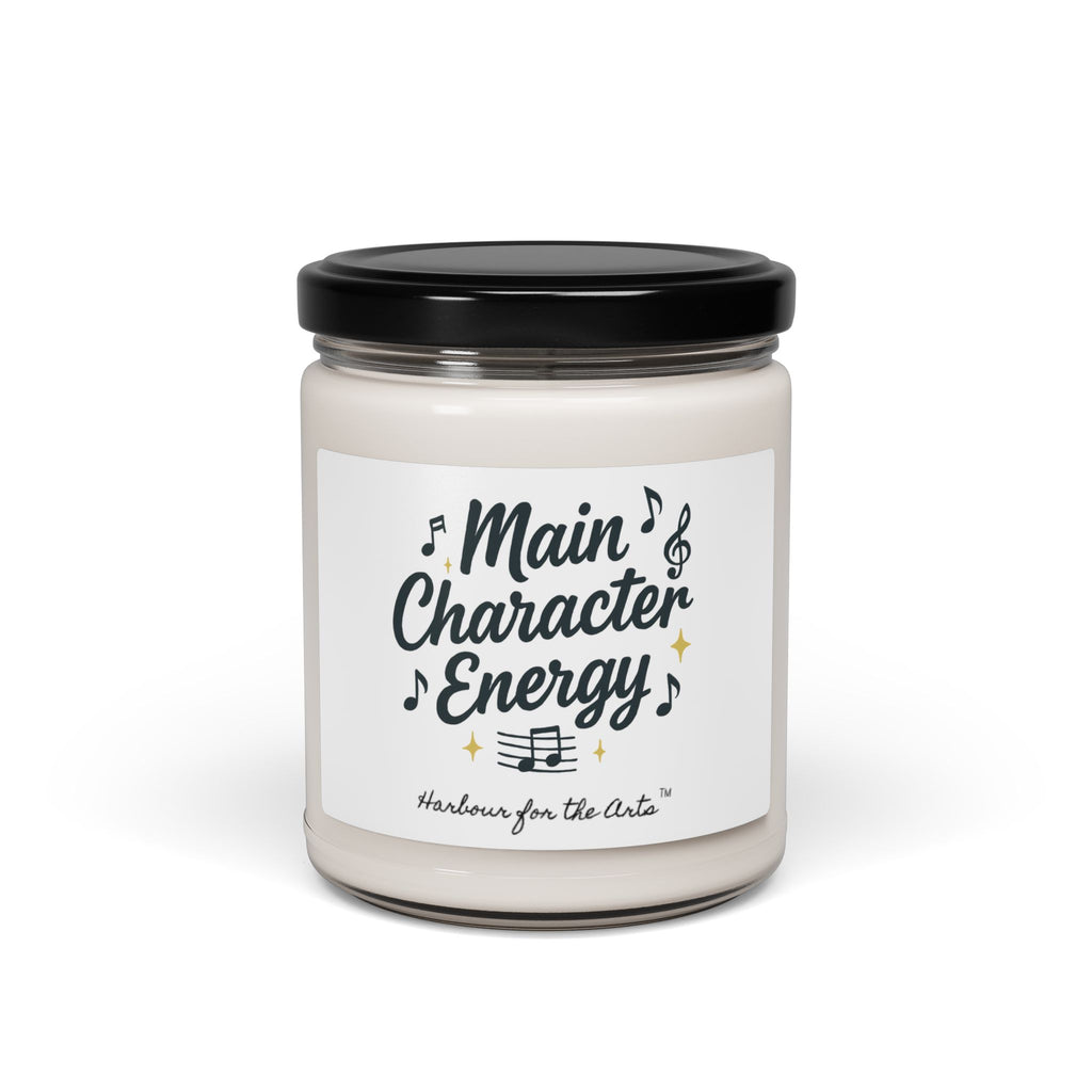 Main Character Energy Soy Candle — 9oz Scented Jar, Gift for Dreamers & Creatives