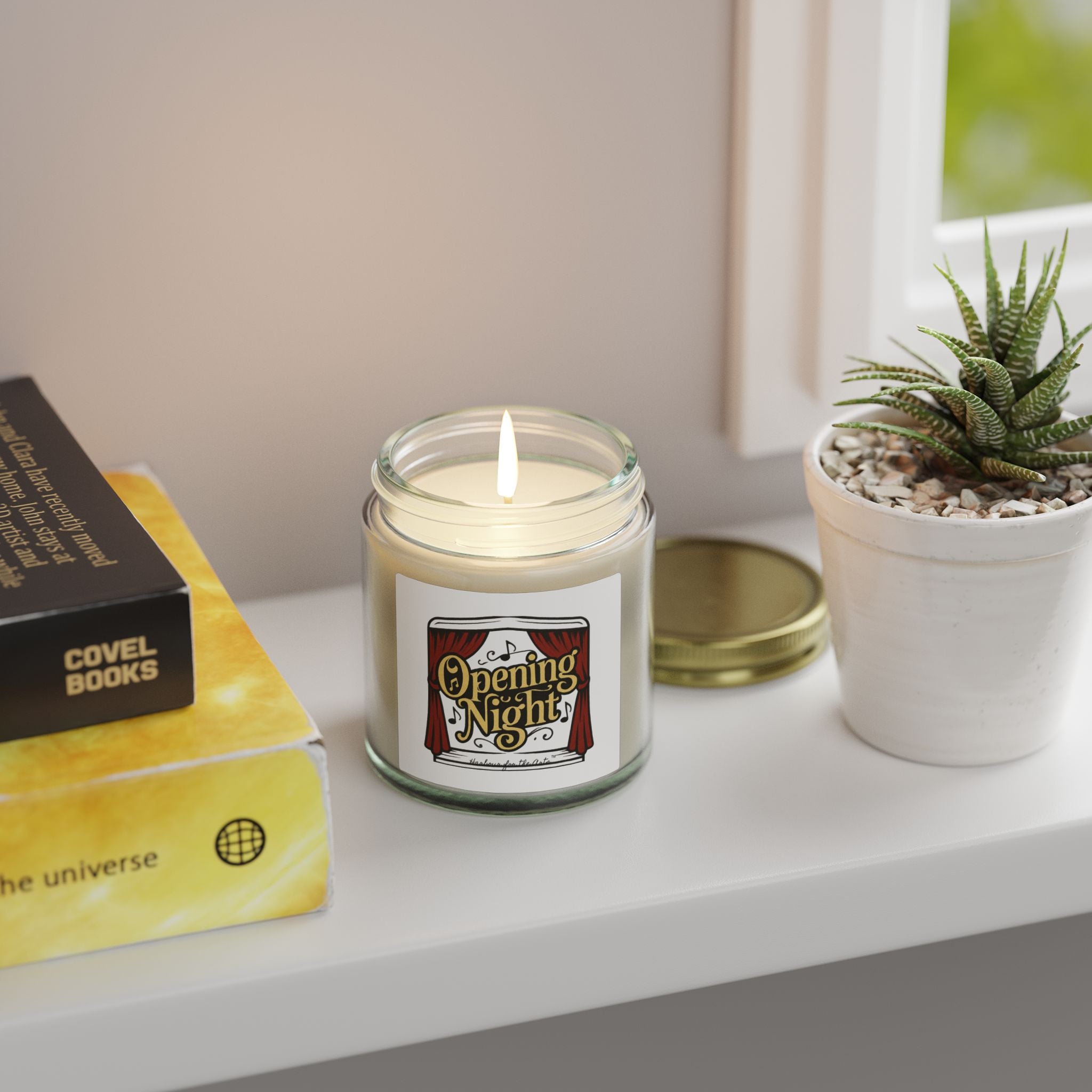 Opening Night Scented Candle — Coconut Apricot Wax (4oz & 9oz)
