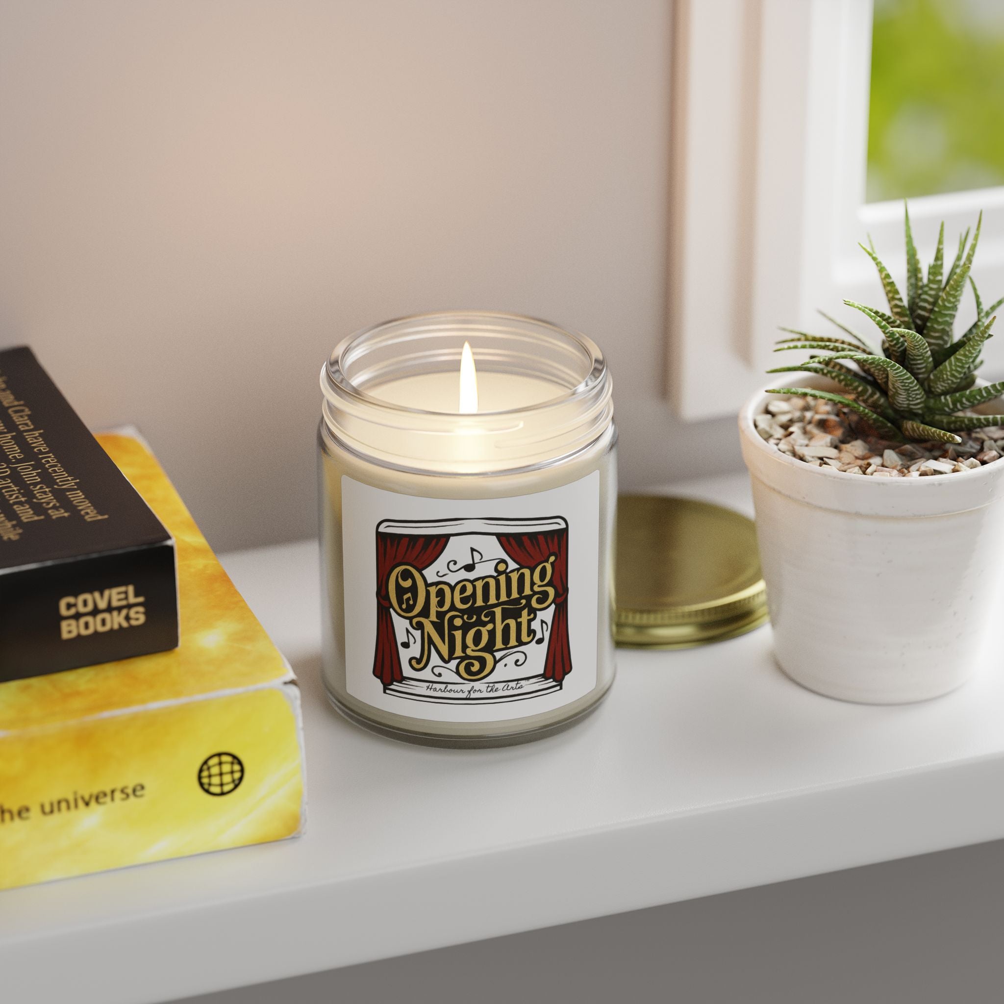 Opening Night Scented Candle — Coconut Apricot Wax (4oz & 9oz)
